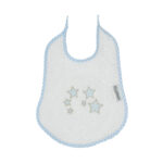 Bib for newborn stars light blue 914
