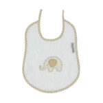 Bib for newborn pony beige 914
