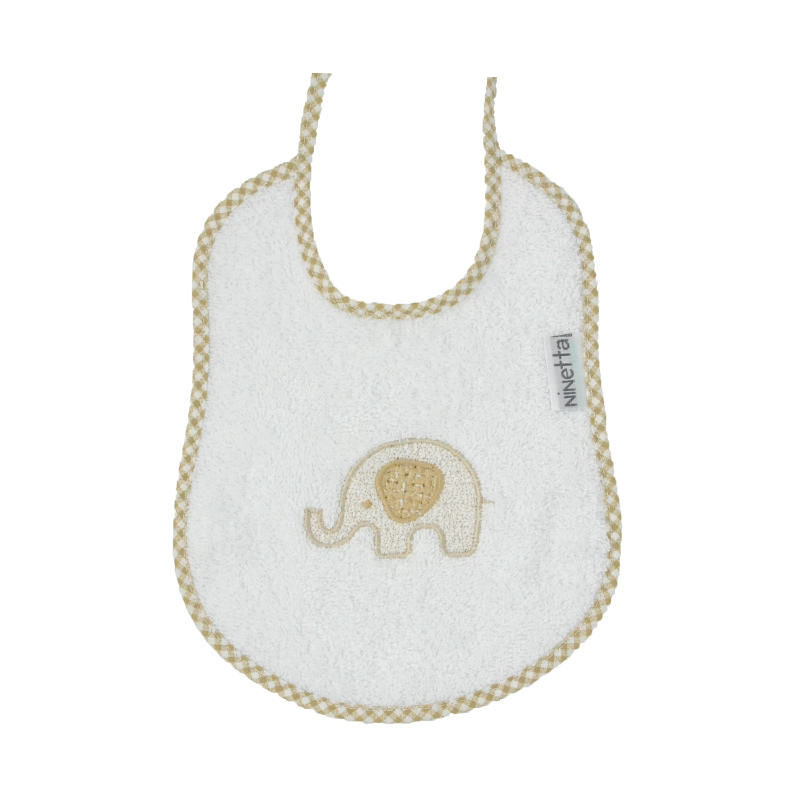 Bib for newborn pony beige 914 Bib for newborn pony beige 914