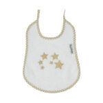 Bib for newborn stars beige 914