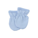 Baby blue gloves