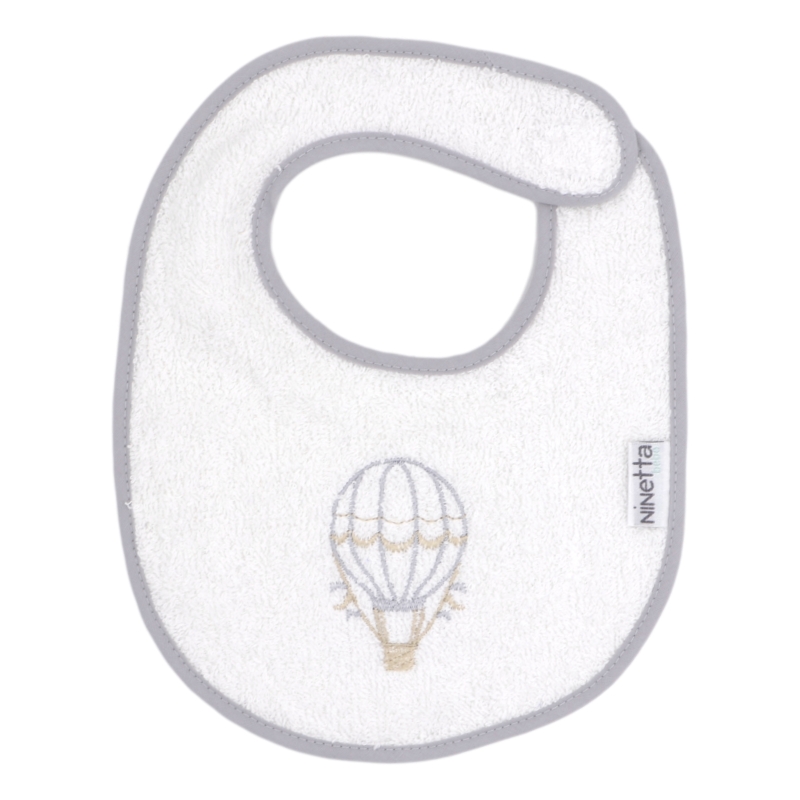 saliara gkri aerostato velcro Bib with velcro balloon gray 905